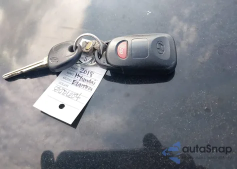 2018 Hyundai Elantra Se from USA, damaged, VIN 5NPD74LF7JH351495